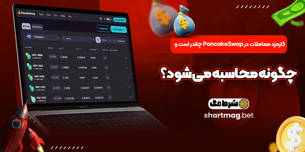 کارمزد معاملات در PancakeSwap چقدر است و چگونه محاسبه می‌شود؟
