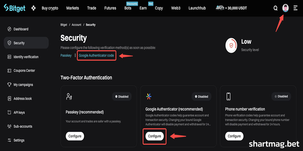 آموزش ثبتنام و احراز هویت (KYC) در Bitget مرحلهبهمرحله