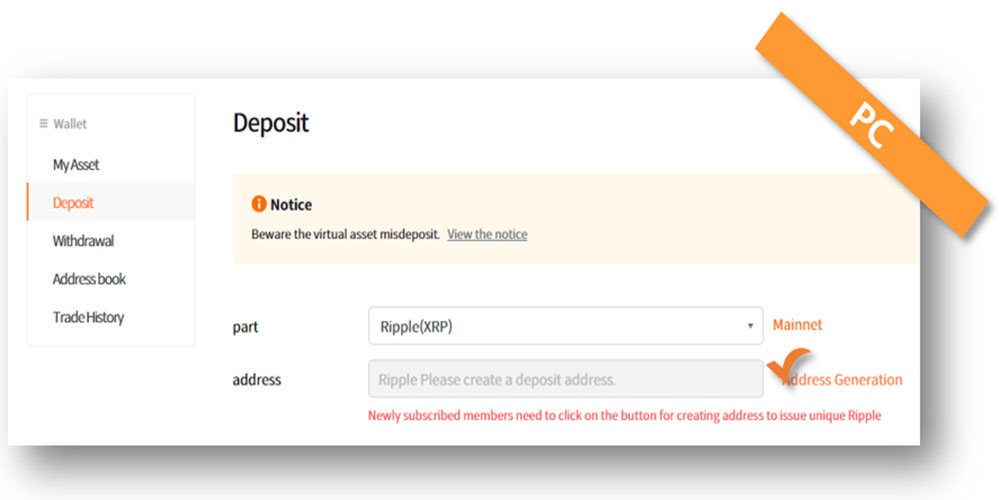 آموزش واریز و برداشت ارز دیجیتال در بیت‌هامب