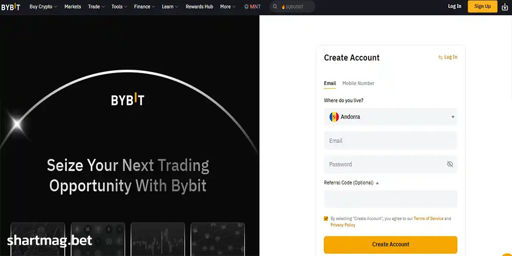 آموزش ثبت‌نام و احراز هویت در صرافی بای‌بیت قدم‌به‌قدم