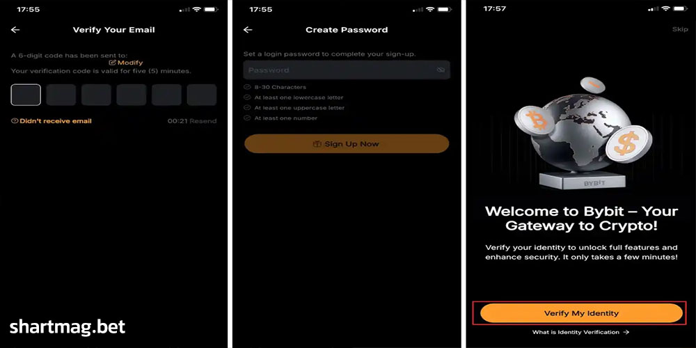 آموزش ثبت‌نام و احراز هویت در صرافی بای‌بیت قدم‌به‌قدم